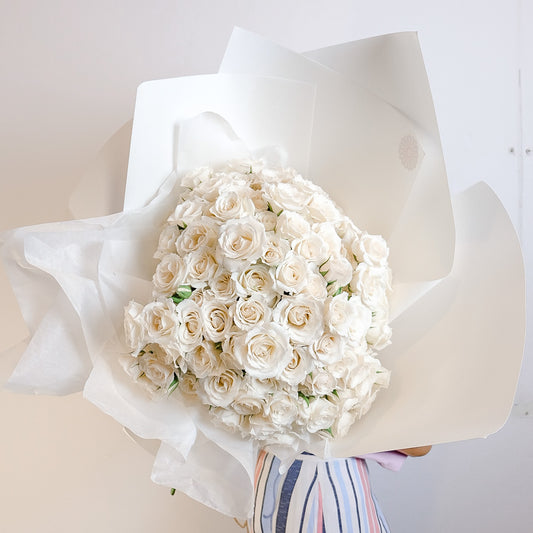 White Spray Rose Bouquet